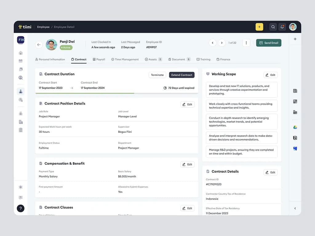 Premium operational SaaS visual reference